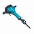 Бетонолом Makita HM 1801 + Пика/ Зубило
